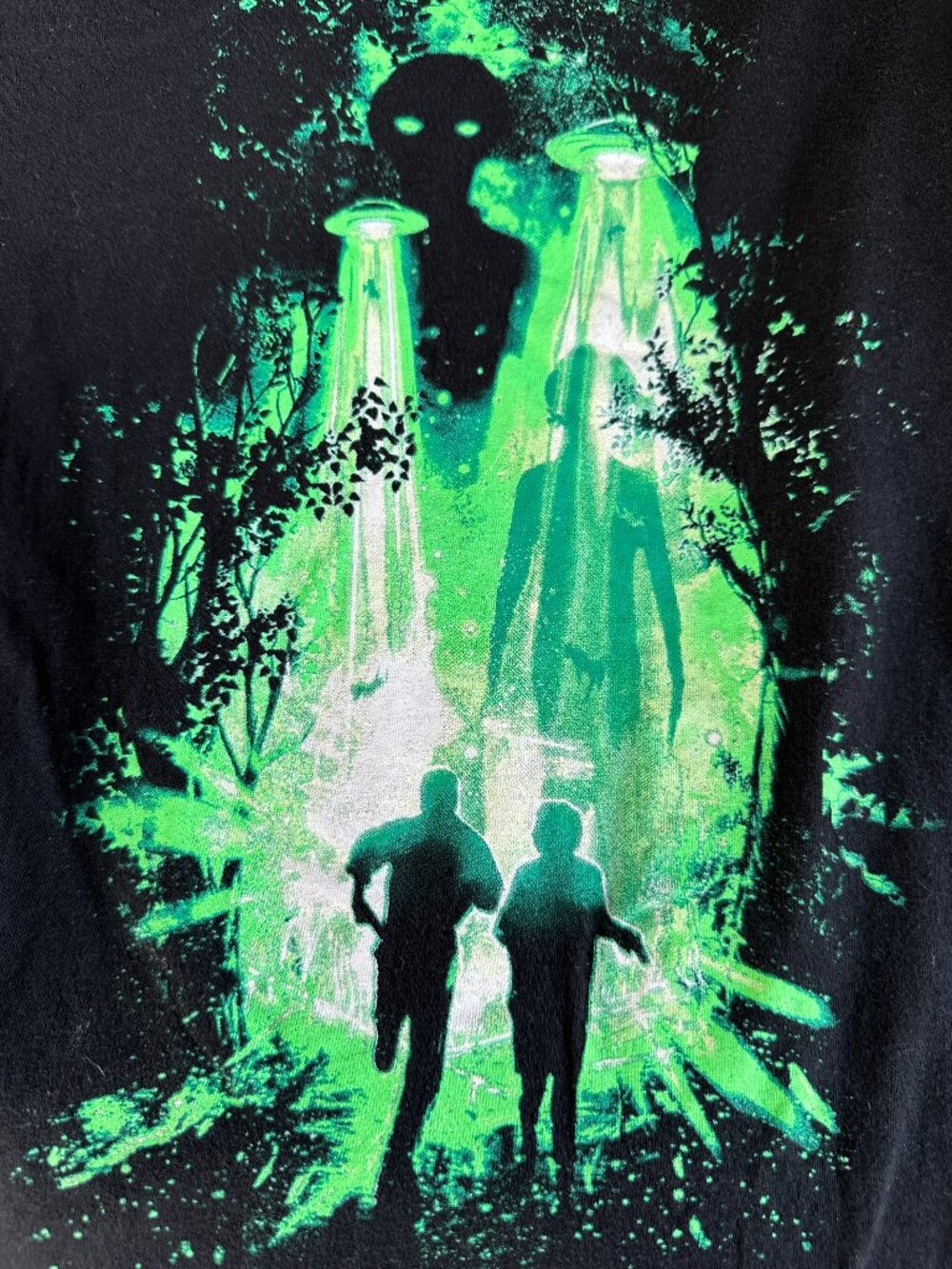 X-Files The Day Has Come by Nicebleed Lootcrate Men's Black T Shirt Size Medium